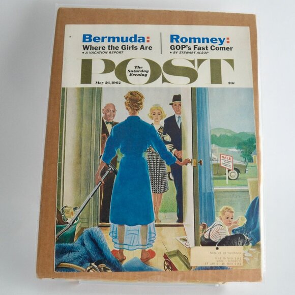 The Saturday Evening Post Magazine COVER May 26 1962 - Picture 1 of 3
